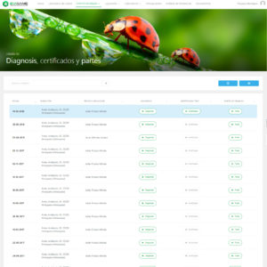 Software para empresas de control de plagas y sanidad ambiental