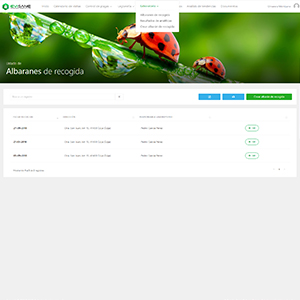 Software para empresas de control de plagas y sanidad ambiental