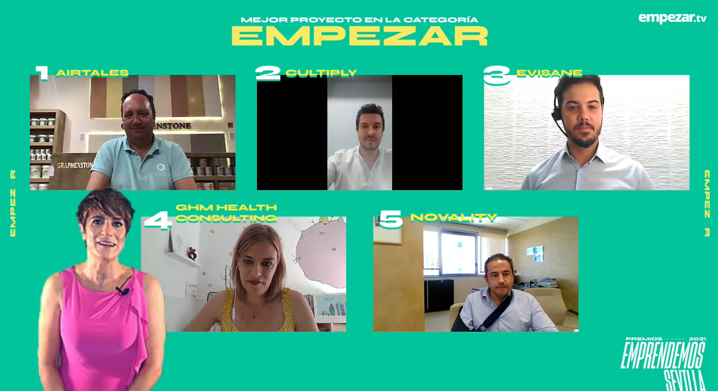 Mejor poryecto, categoríia emprende de Andalucía Emprende