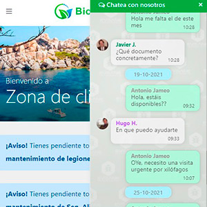 Software para empresas de control de plagas y sanidad ambiental