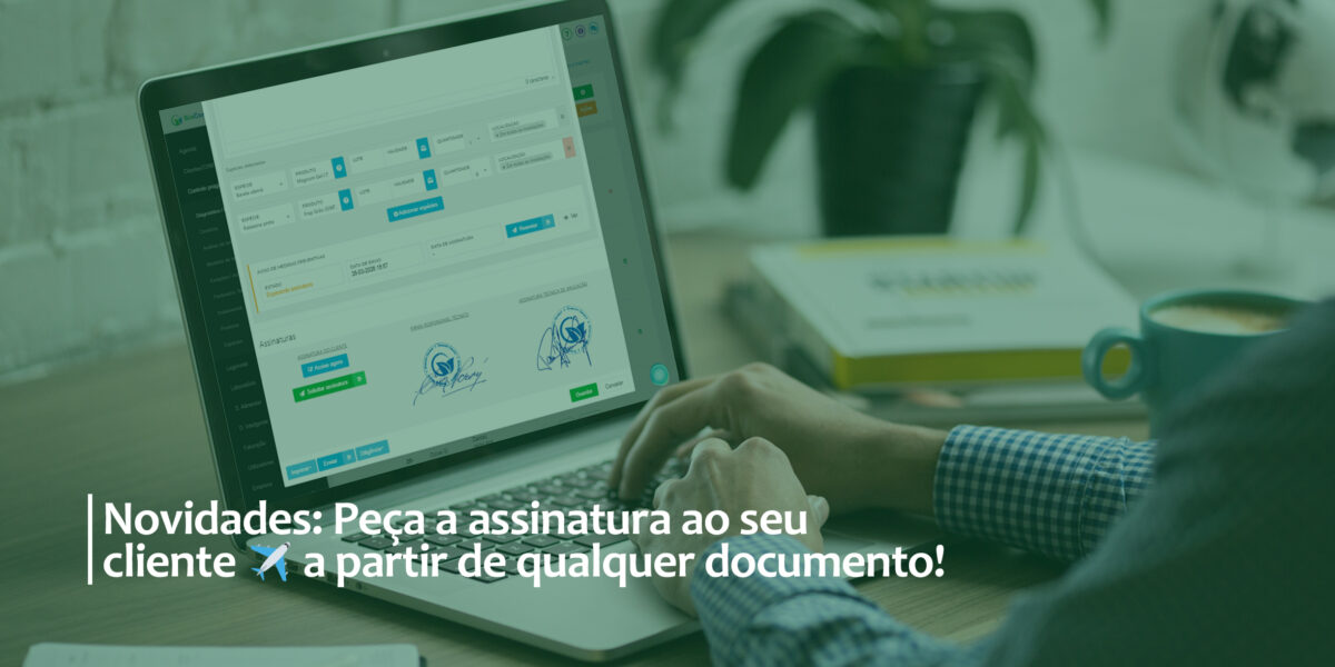 Assinatura do cliente no EviSane, obtenha a assinatura do seu cliente a partir de qualquer documento