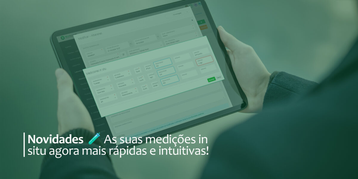 As medições in situ no EviSane agora mais rápidas e intuitivas